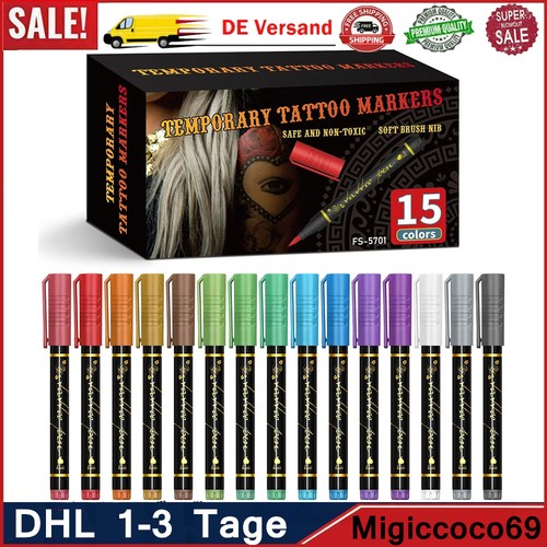 15pack tattoo stifte kinder - 15pack,