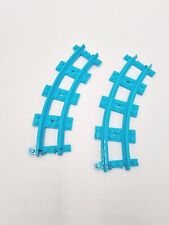 Lego Achterbahn Schienen Roller Coaster Rail Waggon Hellblau Freizeitpark