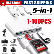 5 in 1 Memory Card Reader USB