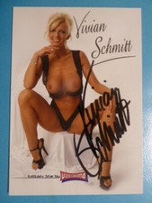 -ke- Vivian Schmitt (Model, Erotik) - Autogrammkarte V