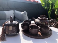 chinesisches Tee-Set aus