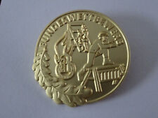 A11-11) Abzeichen Feuerwehr Bundeswettbewerb DJF Gold Deutsche Jugendfeuerwehr