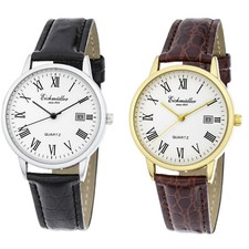 Eichmüller Ø37mm Armbanduhr Datum 2 Farben 1301.5a