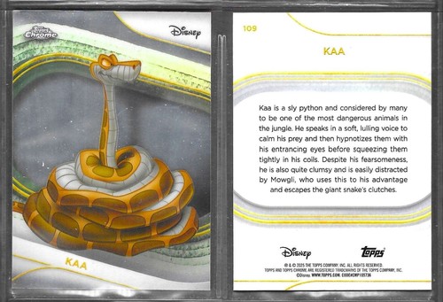 Topps chrome disney 2025 109 - topps,