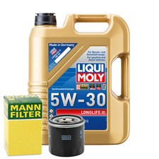Motoröl 5W30 LIQUI MOLY Longlife Iii 5L +MANN Ölfilter