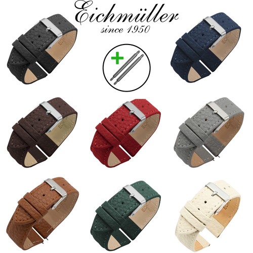 Eichmüller uhrenband leder - leder, in