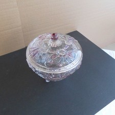 Deckelschale Glasschale