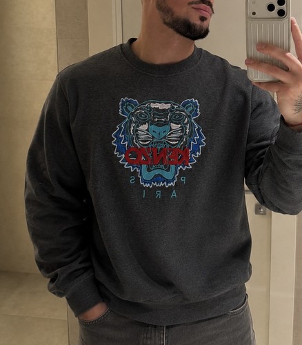 Kenzo paris tiger sweatshirt - paris,