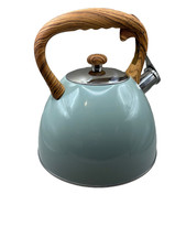 FLORINA Wasserkessel (2,5 l) Flötenkessel Wasserkocher für Alle Herdarten