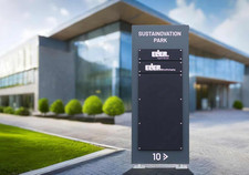 Werbepylon, Symtra-Design, H=1800  mm