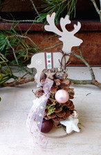 Süßes Rentier Hirsch Deko