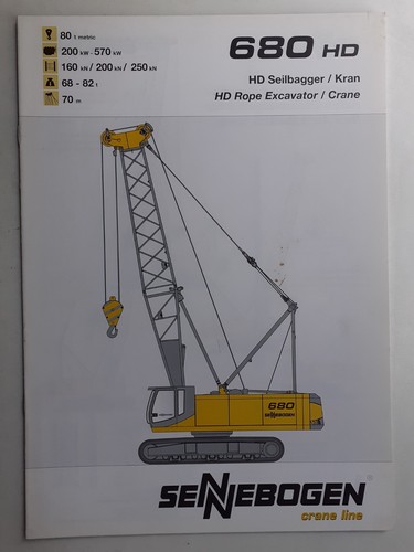 Sennebogen seilbagger 680 hd - sennebogen:,