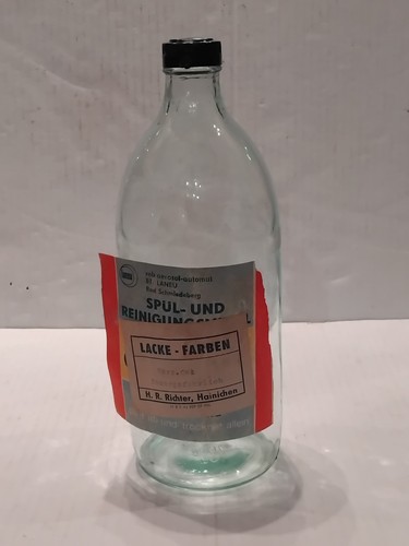Alte ddr glasflasche - alte,