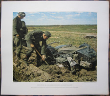 Wehrmacht Motorrad 40x31cm