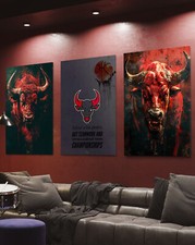 Chicago Bulls Leinwandbild