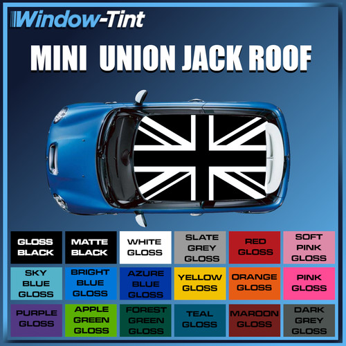 Mini union jack - dach, vinyl