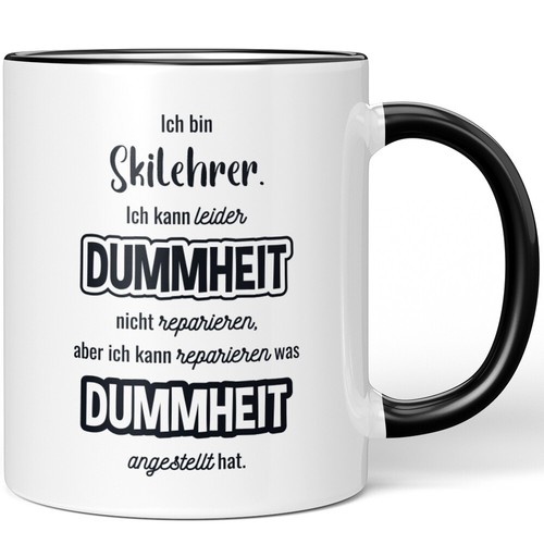 Ich bin skilehrer - ich, skilehrer.