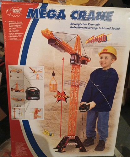 Dickie mega crane - crane, 120