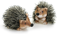 Igel Figur 2er Set 8 cm Ton