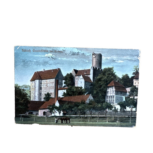 Postkarte schloss - postkarte, ak