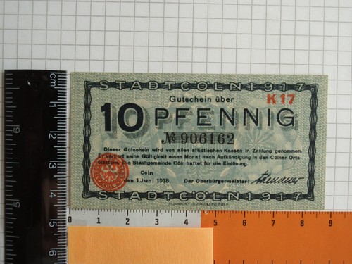 Notgeld pfennig - , 10