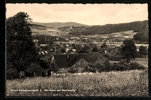 Ansichtskarte schirgiswalde - ansichtskarte,