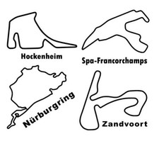 Rennstrecken Set1  Auto