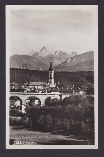 Ansichtskarte traunstein - ansichtskarte,