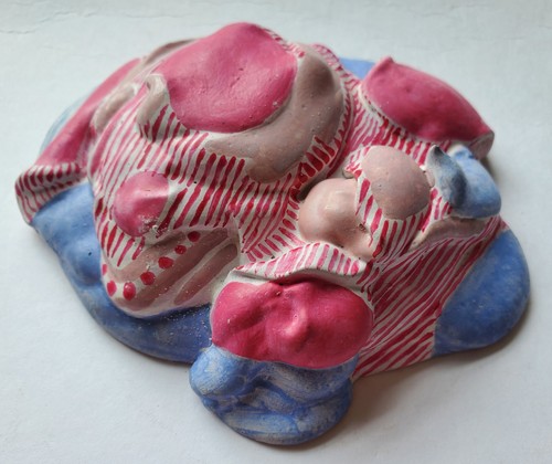 Skulptur stuck gips acryl - skulptur,