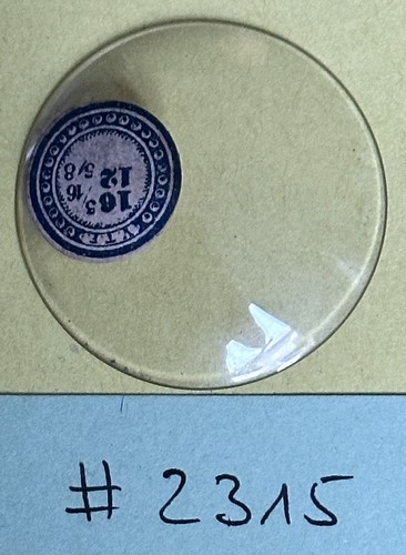 Uhrglas für - 1,