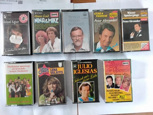 Musik kassetten schlager und - musik-kassetten,