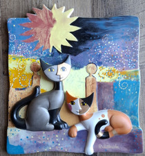 Happy Family Life Porzellanwandbild Rosina Wachtmeister 25 cm