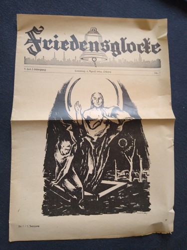 Alte zeitung friedensglocke - alte,
