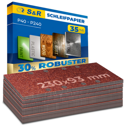 Schleifpapier profi set 93 - s&r,