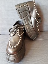 MIU MIU Damen Plateau Halbschuhe GR. 38,5 NEU!