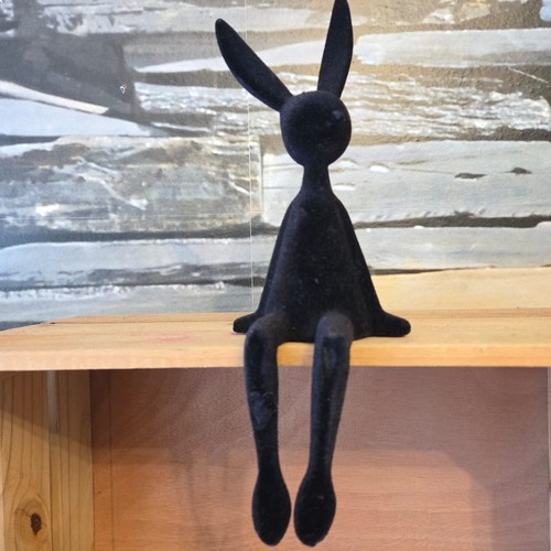 Flock hase schwarz - hase,