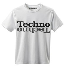 Techno graphic art shirt - techno,