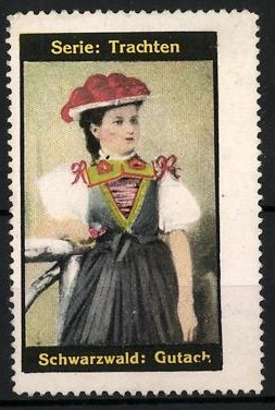 Reklamemarke schwarzwald - reklamemarke,