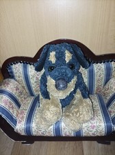 Hund Plüschtier, Kuscheltier, Rottweiler, 28cm