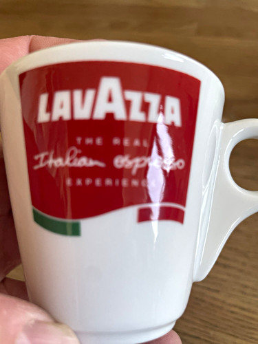 Lavazza werbetasse kaffeetasse - lavazza,