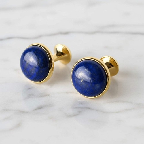 Lapislazuli manschettenknöpfe - lapislazuli,