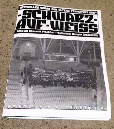 Programm fanzine sge eintracht - programm,