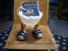 § Eierbecher Casablanca Speedy & Friends §§ LATSCHY der Asphalttreter mit Schild