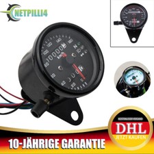 Motorrad Tacho Odometer LED Digital Moped Tachometer Messgerät  Universal 12V