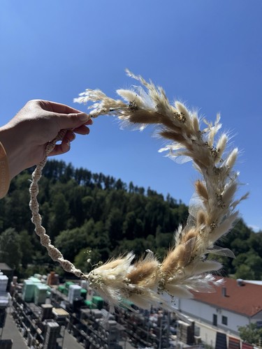 Trockenblumen kranz - trockenblumen, kranz|