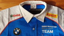 NEU OVP BMW Hemd kurz Gr. S He 46 Da 40 Motorrad Motorsport TEAM
