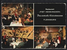 Ansichtskarte Flensburg, Restaurant Piet Henningsen 
