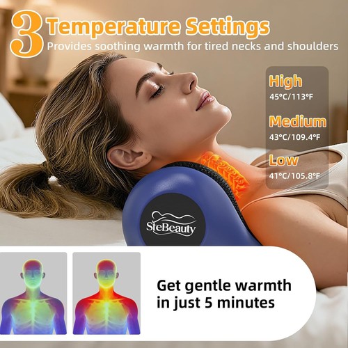 Nackenmassagegerät mit wärme - nackenmassagegerät,