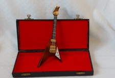 Miniature Instrumente Guitare Vintage Musique Holz Handmade