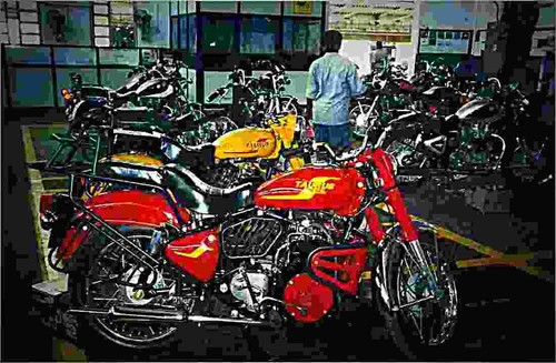 Royal enfield diesel taurus - enfield,